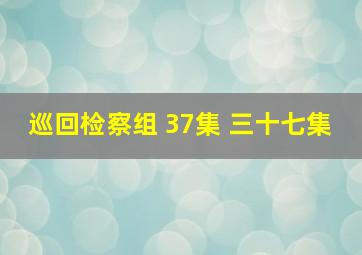 巡回检察组 37集 三十七集